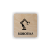 Cedule robotika | Piktogram (čtverec)