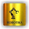 Cedule robotika – plast (piktogram)