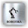 Cedule robotika – plast (piktogram)