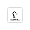 Cedule robotika | Piktogram (čtverec)