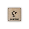 Cedule robotika | Piktogram (čtverec)