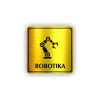 Cedule robotika | Piktogram (čtverec)
