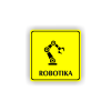 Cedule robotika | Piktogram (čtverec)