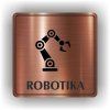 Cedule robotika – plast (piktogram)