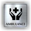Cedule ambulance – plast (piktogram)