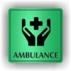 Cedule ambulance – plast (piktogram)