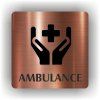 Cedule ambulance – plast (piktogram)