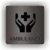 Cedule ambulance – plast (piktogram)
