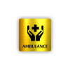 Cedule ambulance | Piktogram (čtverec)