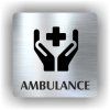 Cedule ambulance – plast (piktogram)