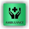 Cedule ambulance – plast (piktogram)