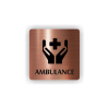 Cedule ambulance | Piktogram (čtverec)