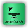 Cedule operační sál – plast (piktogram)
