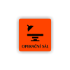 Cedule operační sál | Piktogram (čtverec)