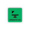 Cedule operační sál | Piktogram (čtverec)