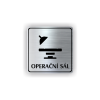 Cedule operační sál | Piktogram (čtverec)