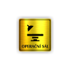 Cedule operační sál | Piktogram (čtverec)