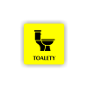 Cedule toalety | Piktogram (čtverec)