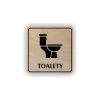 Cedule toalety | Piktogram (čtverec)