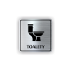 Cedule toalety | Piktogram (čtverec)