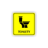 Cedule toalety | Piktogram (čtverec)
