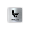 Cedule toalety | Piktogram (čtverec)