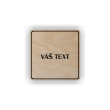 Cedule váš text doplňte nápis | Piktogram (čtverec)