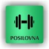 Cedule posilovna – plast (piktogram)