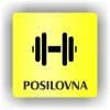 Cedule posilovna – plast (piktogram)