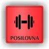 Cedule posilovna – plast (piktogram)