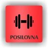 Cedule posilovna – plast (piktogram)