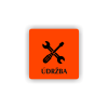 Cedule údržba | Piktogram (čtverec)