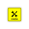 Cedule údržba | Piktogram (čtverec)