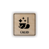 Cedule úklid | Piktogram (čtverec)