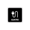 Cedule elektro | Piktogram (čtverec)