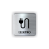 Cedule elektro | Piktogram (čtverec)