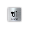 Cedule elektro | Piktogram (čtverec)