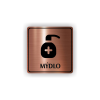 Cedule mýdlo | Piktogram (čtverec)
