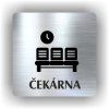 Cedule čekárna – plast (piktogram)