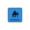Cedule studovna | Piktogram (čtverec)