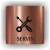 Cedule servis – plast (piktogram)