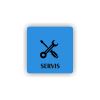 Cedule servis | Piktogram (čtverec)