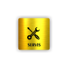 Cedule servis | Piktogram (čtverec)