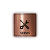 Cedule servis | Piktogram (čtverec)