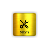 Cedule servis | Piktogram (čtverec)