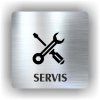 Cedule servis – plast (piktogram)