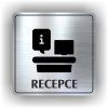 Cedule recepce – plast (piktogram)