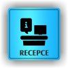 Cedule recepce – plast (piktogram)
