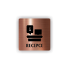 Cedule recepce | Piktogram (čtverec)
