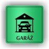 Piktogram - GARÁŽ